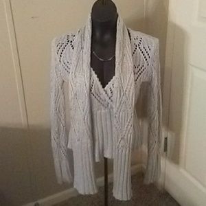 Sweater W/matching scarf